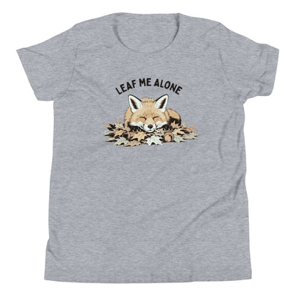 Leaf Me Alone (Fox) Youth T-Shirt