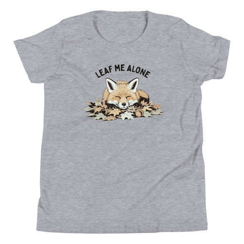 Leaf Me Alone (Fox) Youth T-Shirt