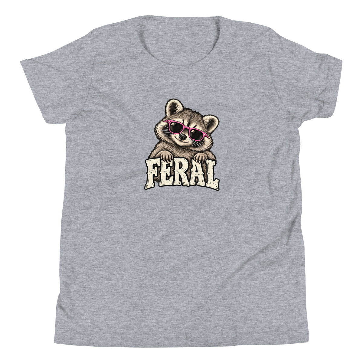 Feral Raccoon Youth T-Shirt