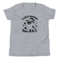 Fleece Navidad Youth T-Shirt in Athletic Heather, front