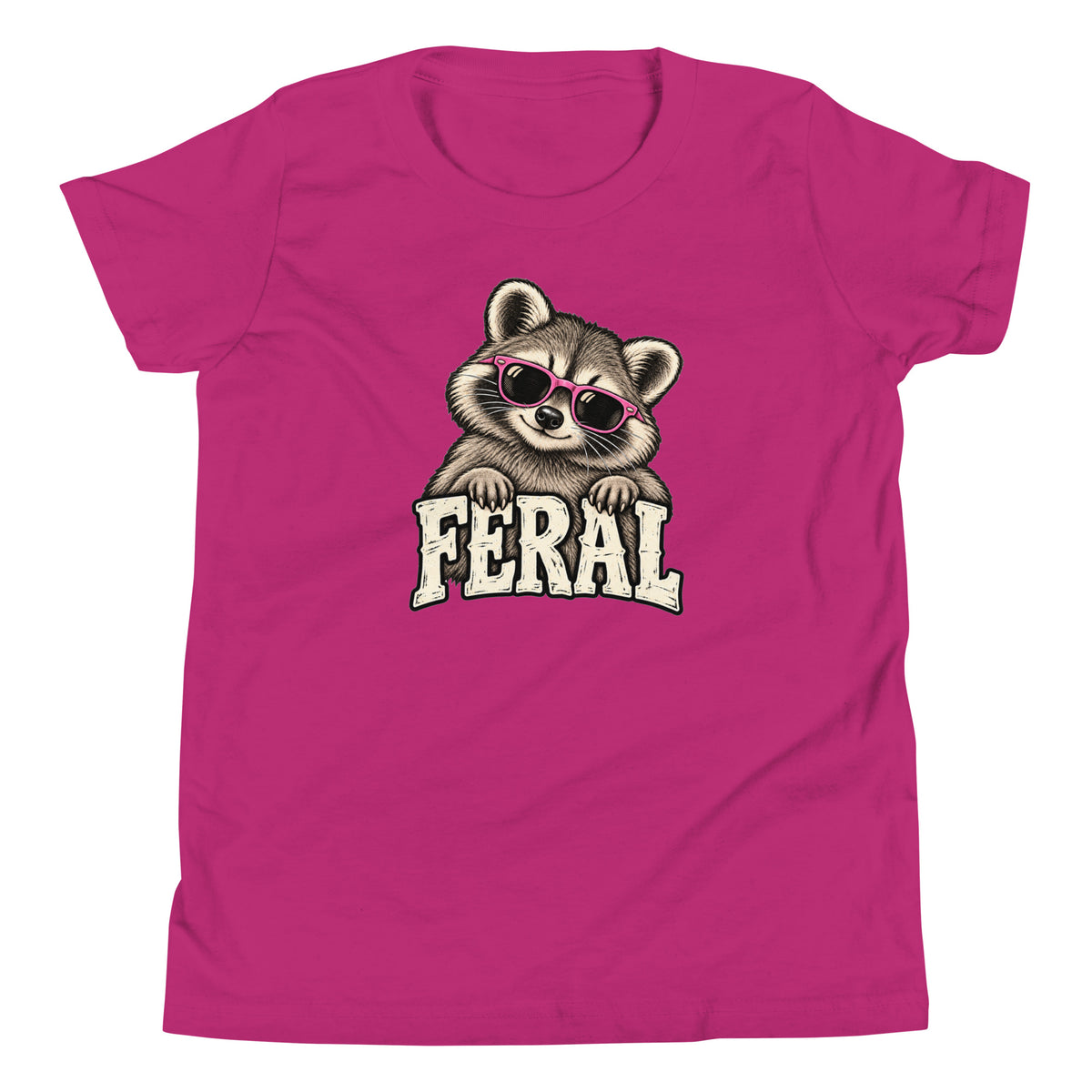 Feral Raccoon Youth T-Shirt