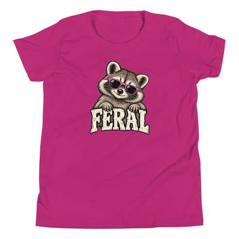 Feral Raccoon Youth T-Shirt