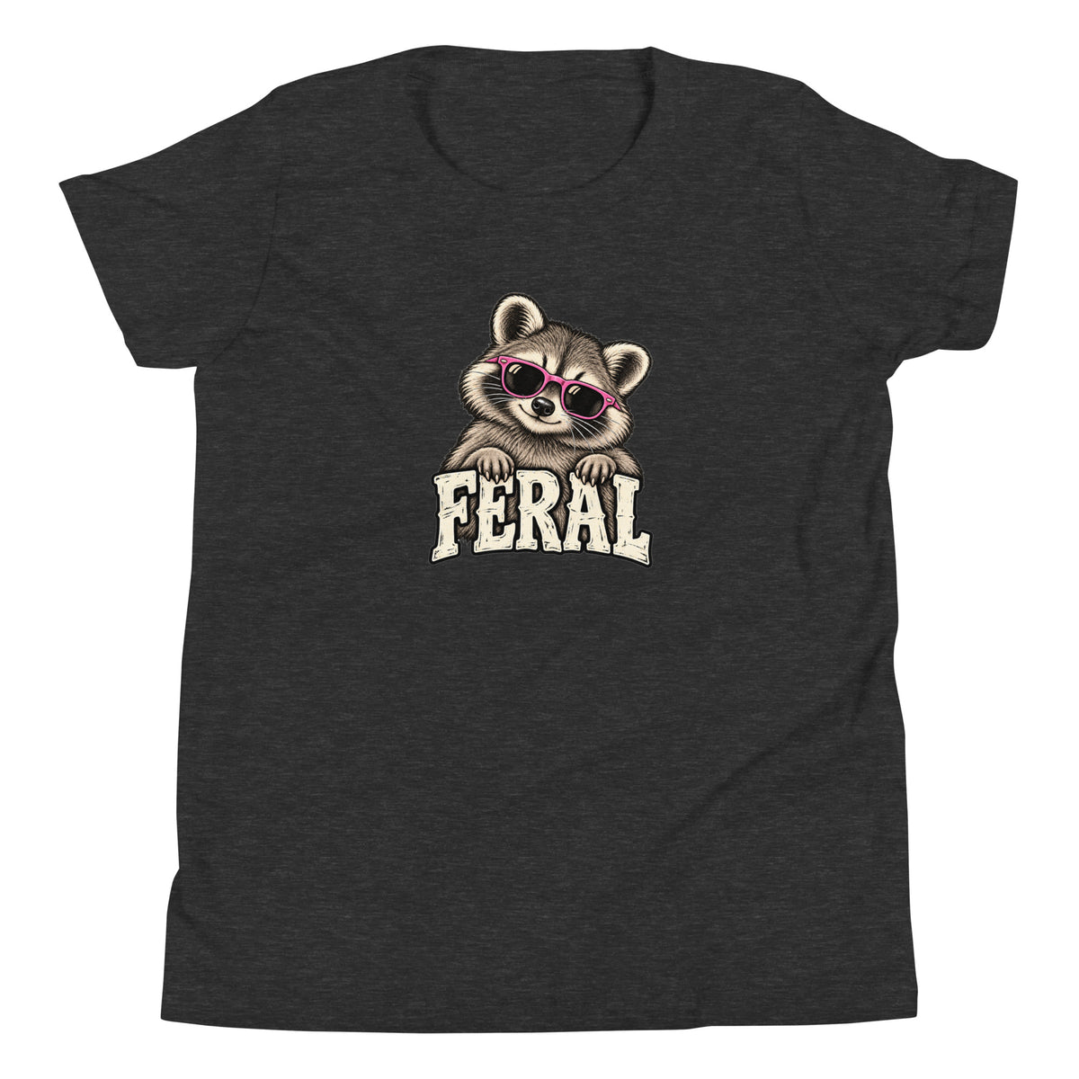 Feral Raccoon Youth T-Shirt