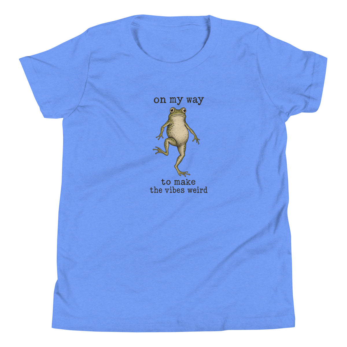 On My Way to Make the Vibes Weird Youth T-Shirt