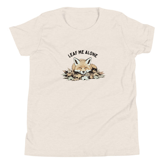 Leaf Me Alone (Fox) Youth T-Shirt