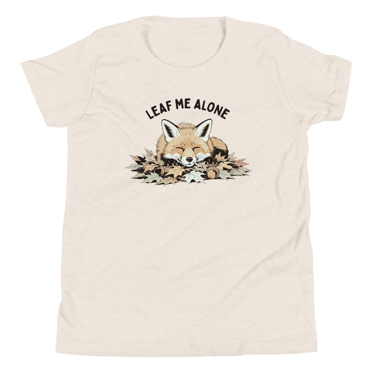 Leaf Me Alone (Fox) Youth T-Shirt