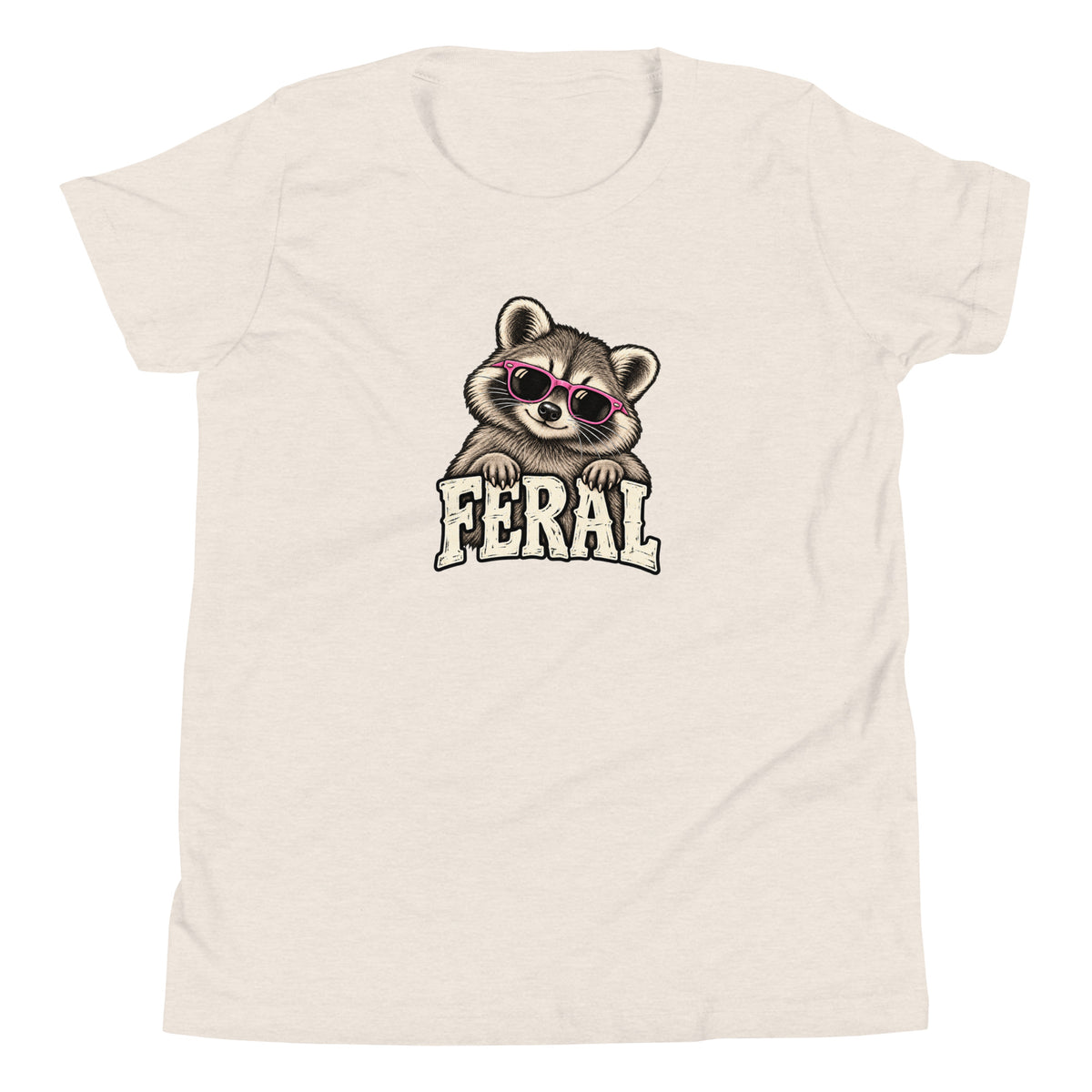 Feral Raccoon Youth T-Shirt