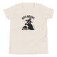 Boo Berry Youth T-Shirt in Heather Dust, front