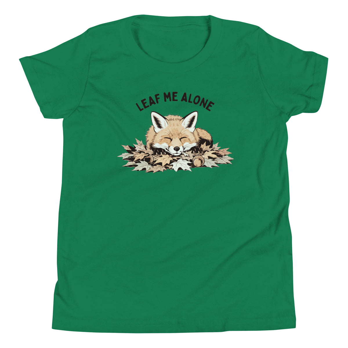 Leaf Me Alone (Fox) Youth T-Shirt