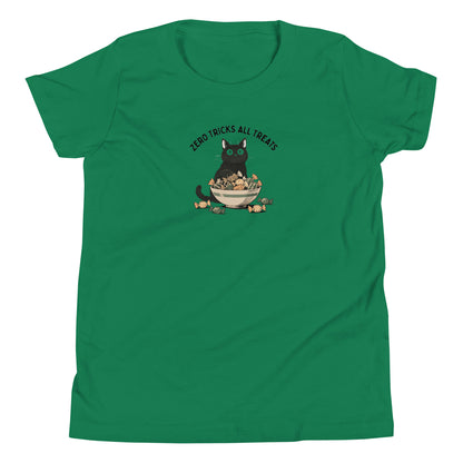 Zero Tricks All Treats Youth T-Shirt