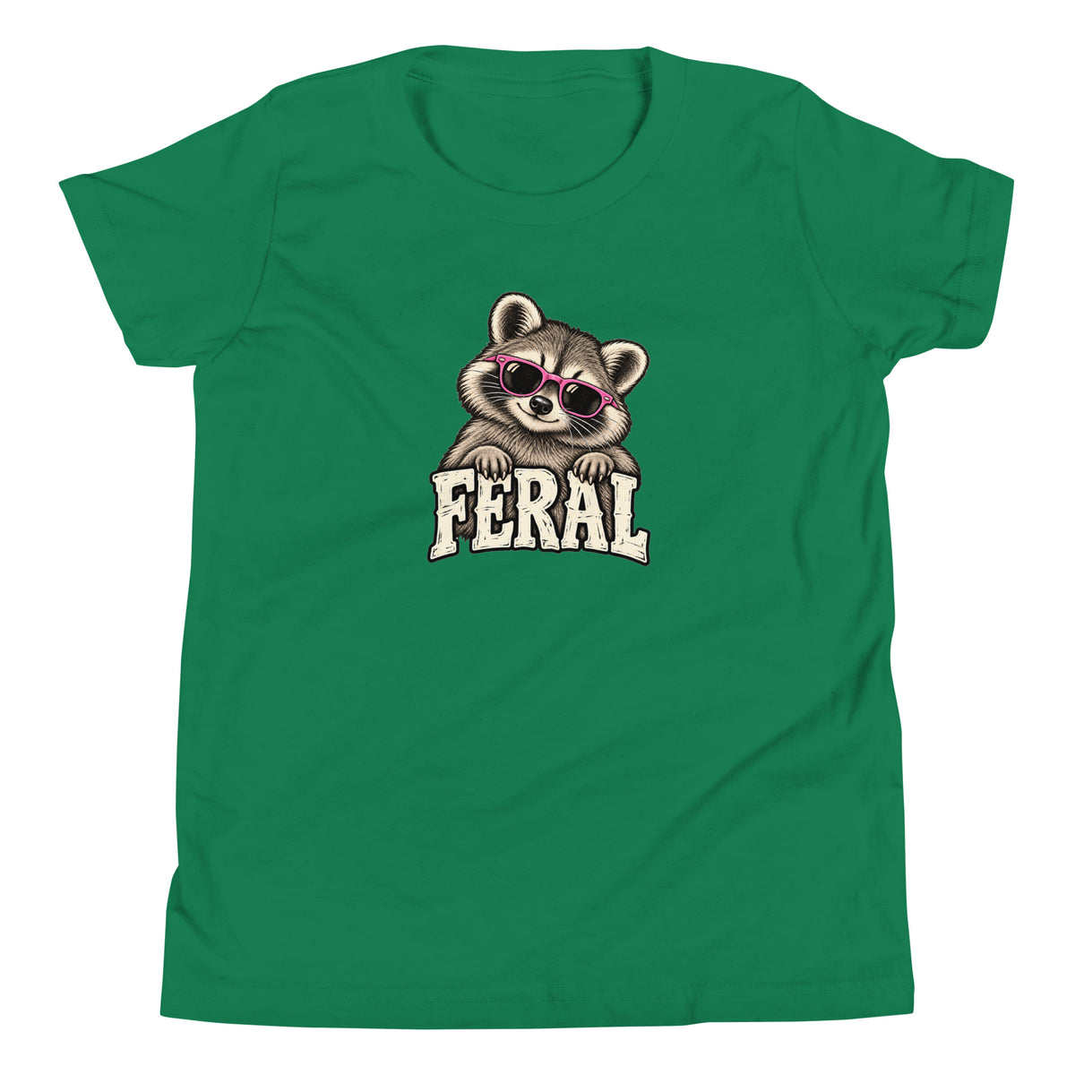 Feral Raccoon Youth T-Shirt