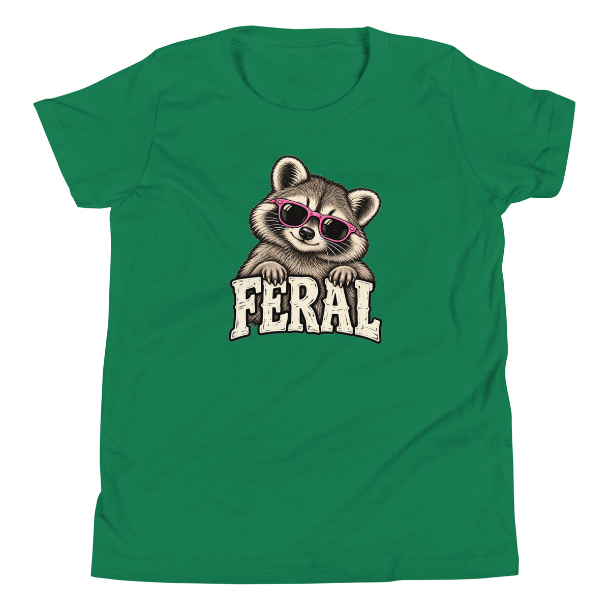 Feral Raccoon Youth T-Shirt