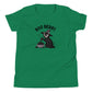 Boo Berry Youth T-Shirt in Kelly, front