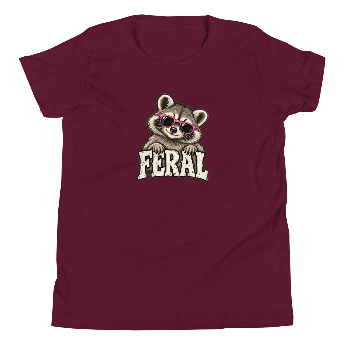 Feral Raccoon Youth T-Shirt