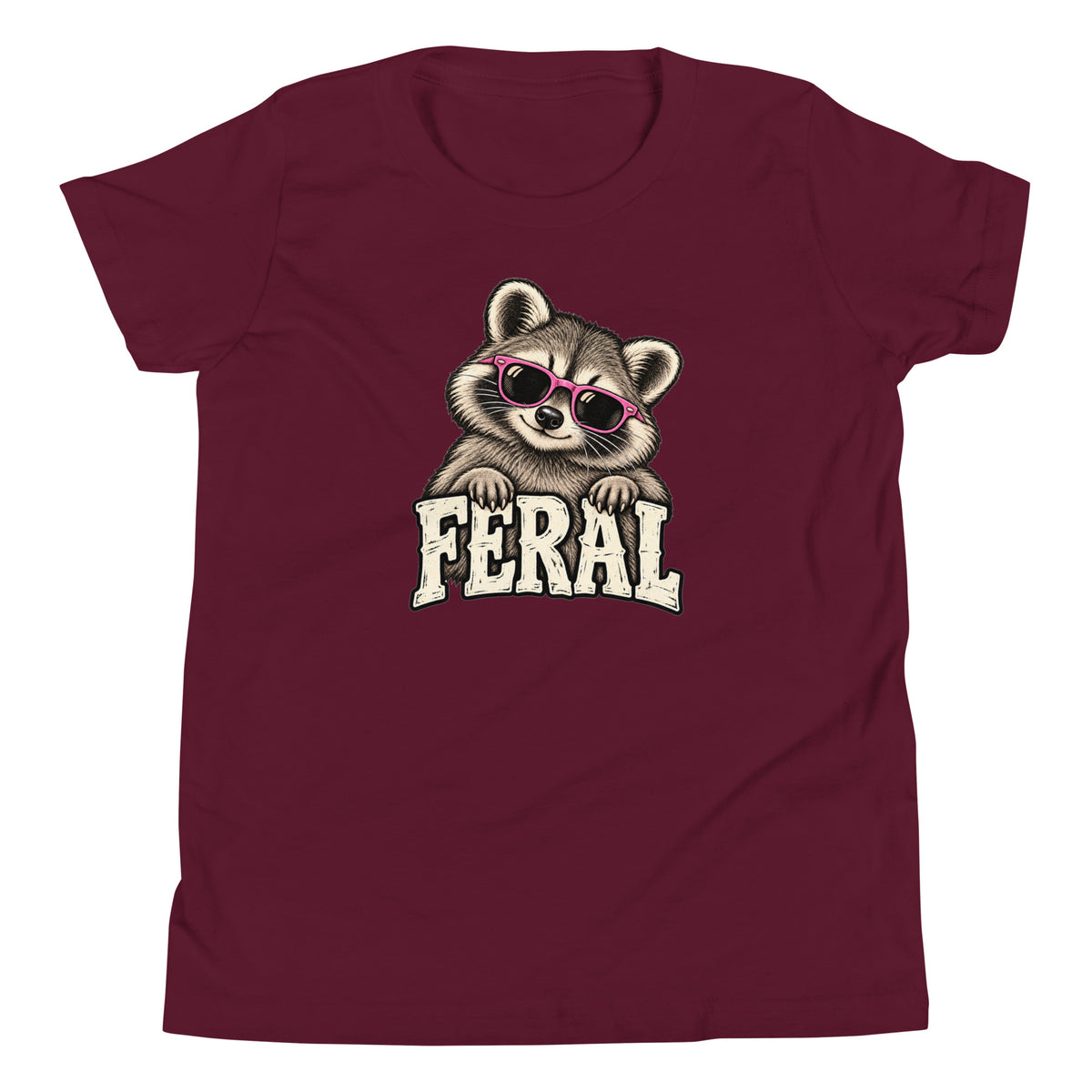 Feral Raccoon Youth T-Shirt