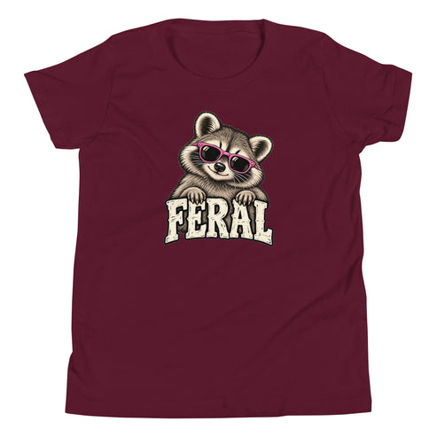 Feral Raccoon Youth T-Shirt