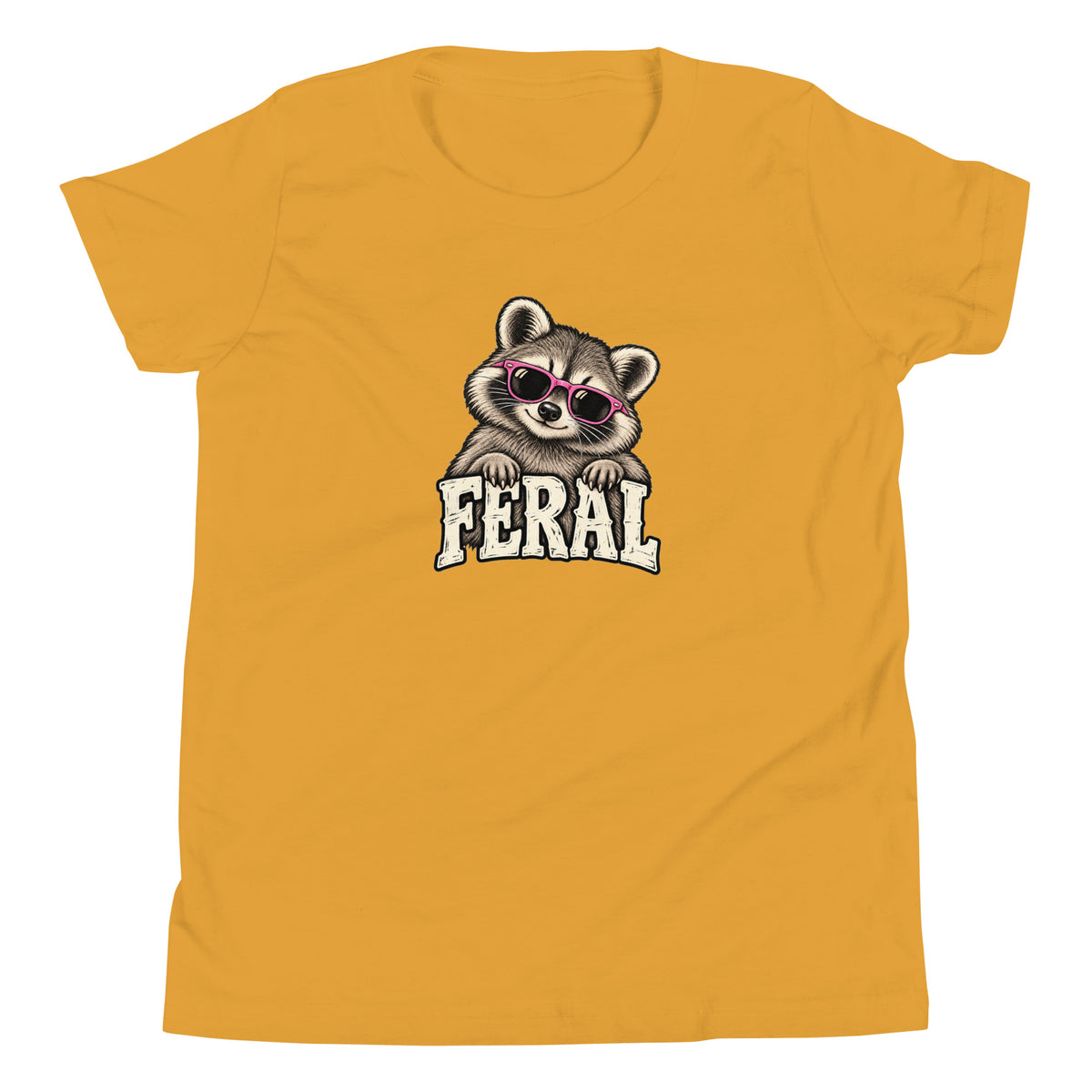 Feral Raccoon Youth T-Shirt