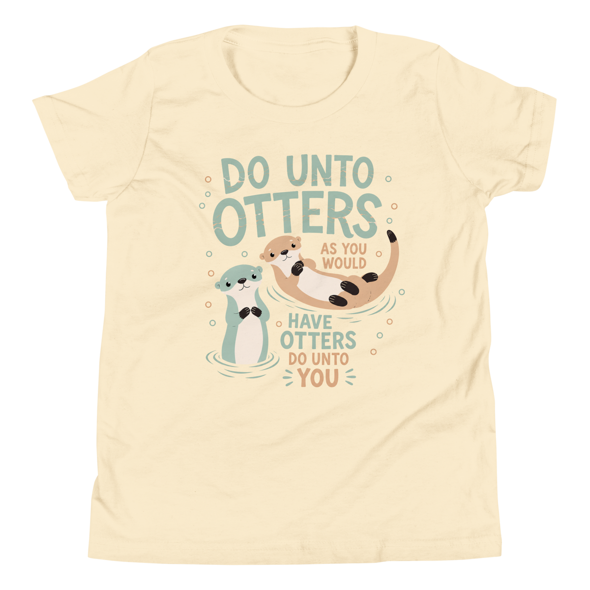 Do Unto Otters Youth T-Shirt - Natural