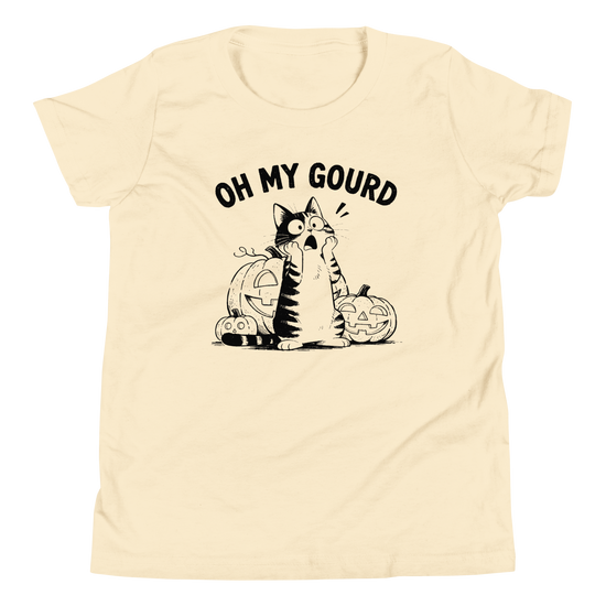 Oh My Gourd Youth T-Shirt - Natural