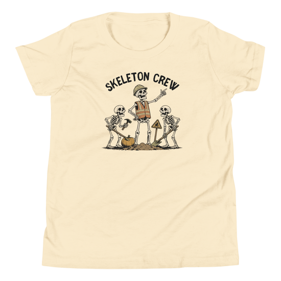 Skeleton Crew Youth T-Shirt - Natural