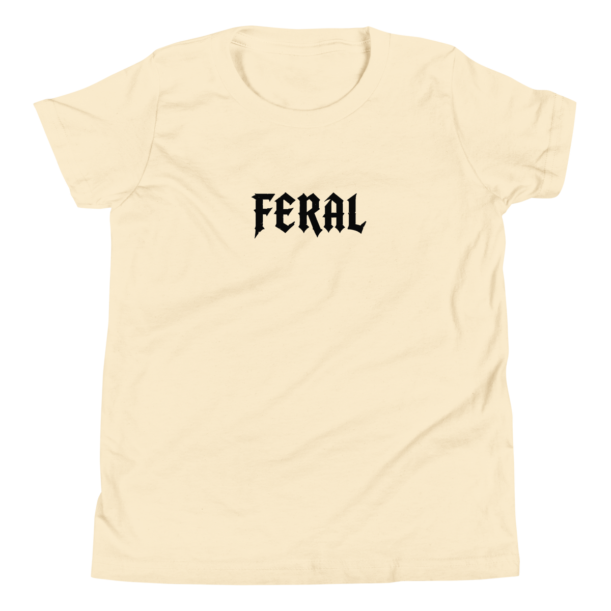 FERAL Youth T-Shirt - Natural