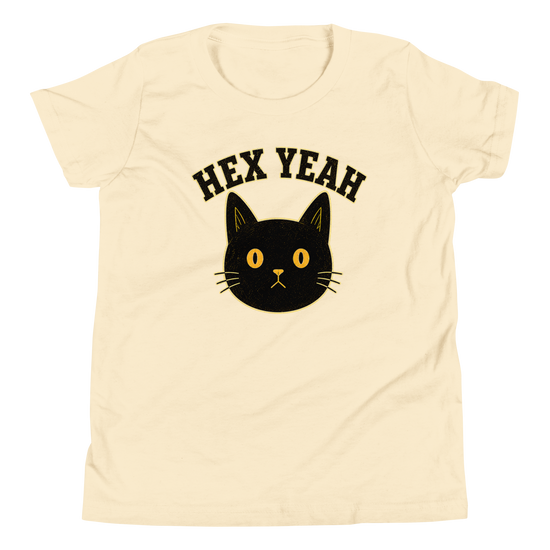 Hex Yeah Youth T-Shirt - Natural