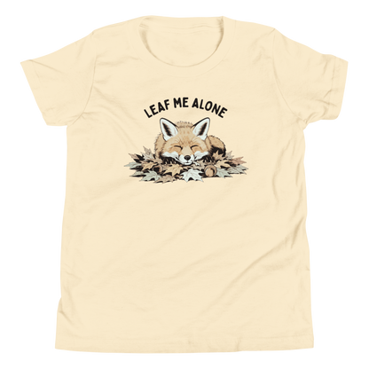 Leaf Me Alone (Fox) Youth T-Shirt
