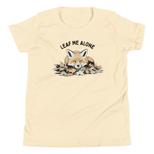 Leaf Me Alone (Fox) Youth T-Shirt