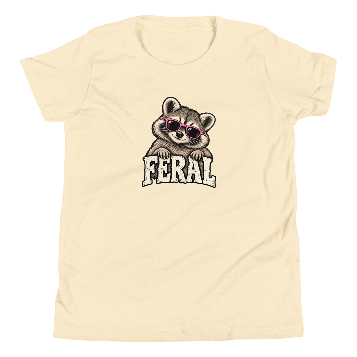 Feral Raccoon Youth T-Shirt