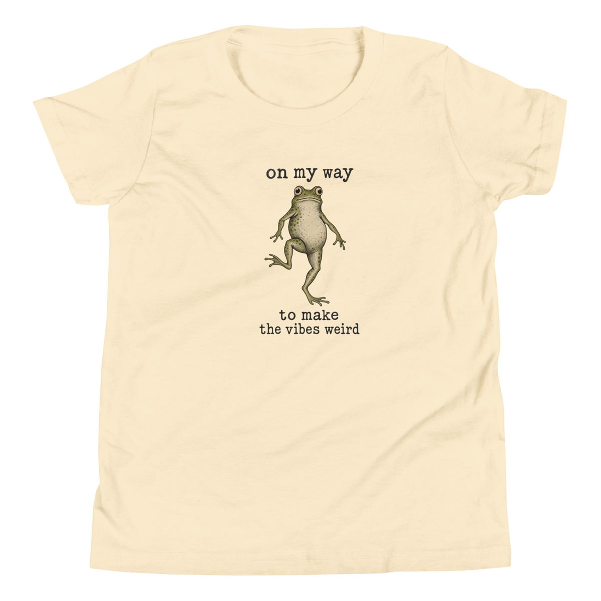 On My Way to Make the Vibes Weird Youth T-Shirt