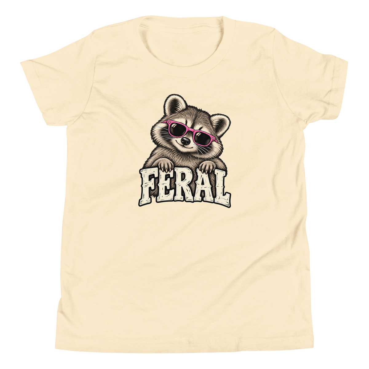 Feral Raccoon Youth T-Shirt