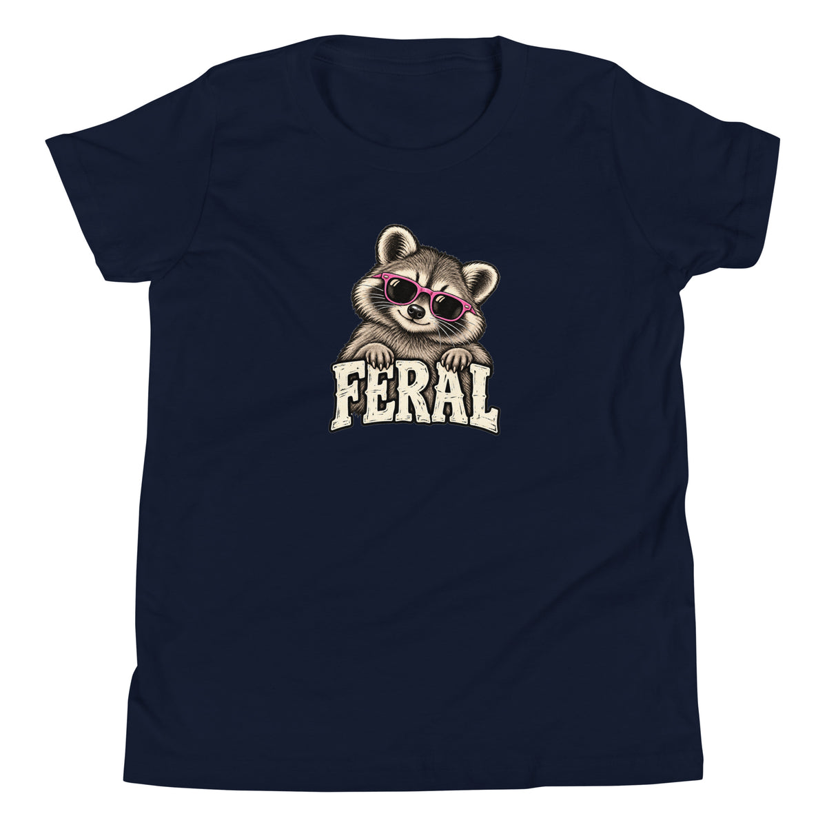 Feral Raccoon Youth T-Shirt