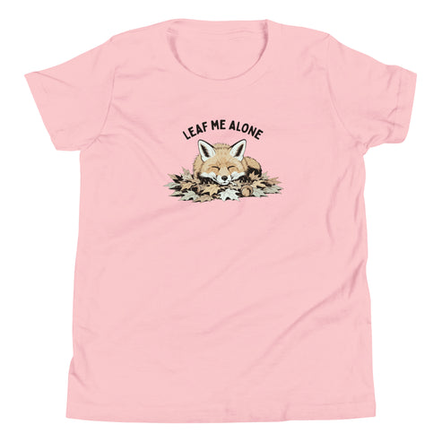 Leaf Me Alone (Fox) Youth T-Shirt