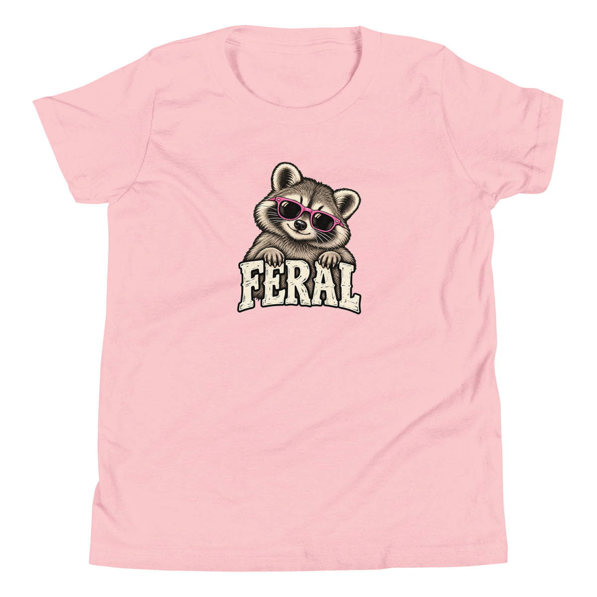 Feral Raccoon Youth T-Shirt