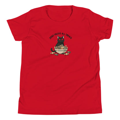 Zero Tricks All Treats Youth T-Shirt