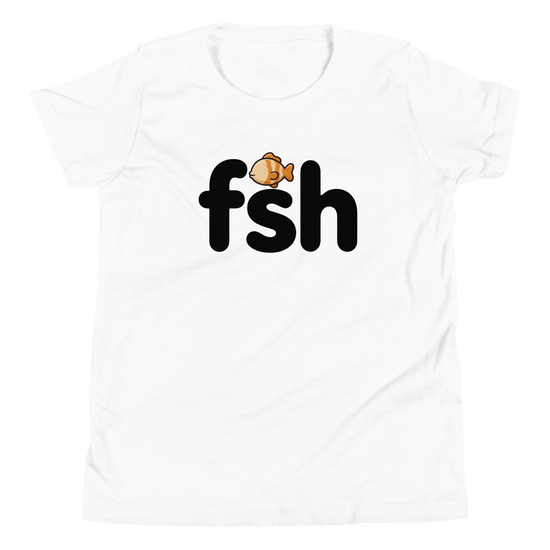 What Do You Call a Fish With No Eye? Youth T-Shirt - White
