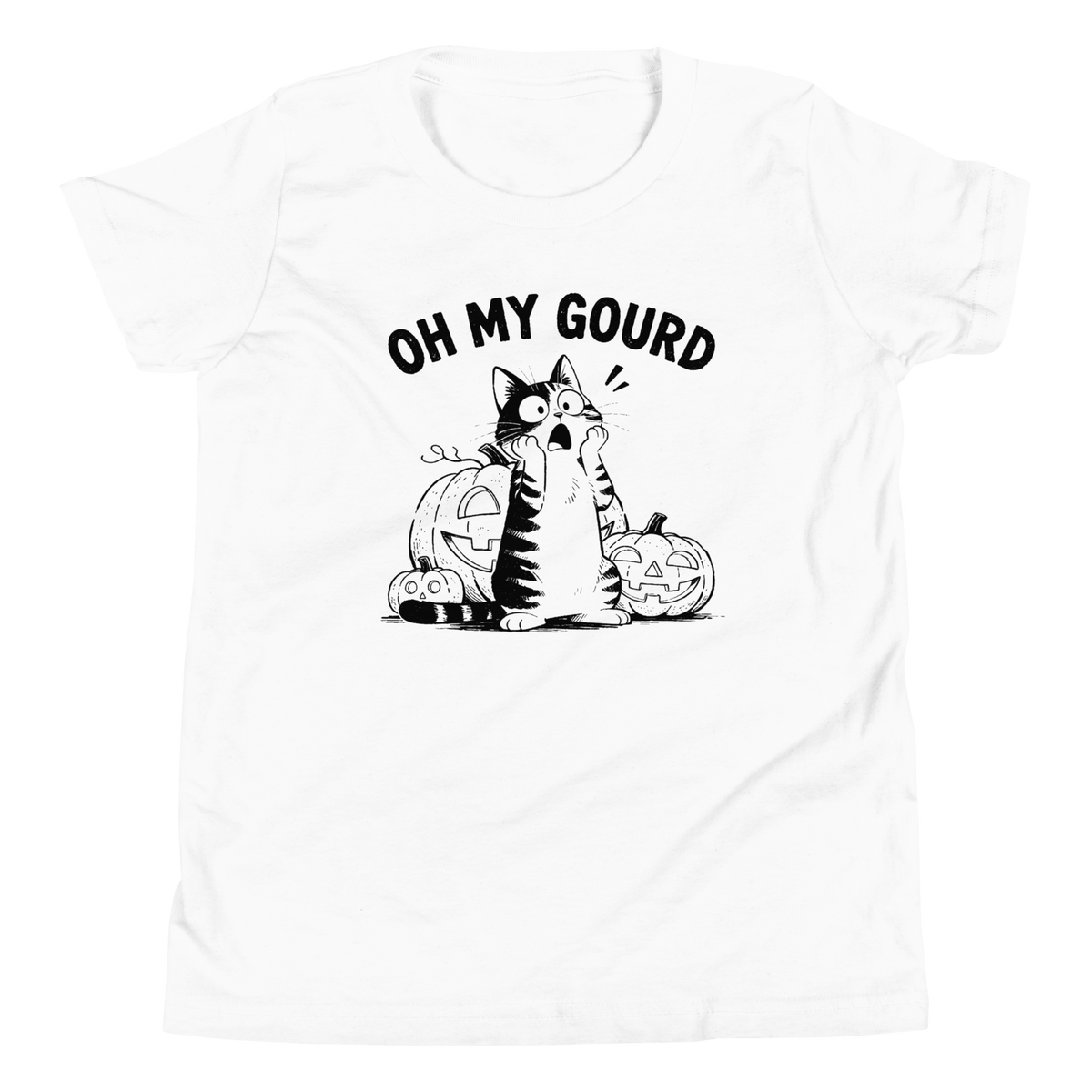 Oh My Gourd Youth T-Shirt - White