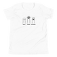 Rock Paper Scissors Youth T-Shirt - White