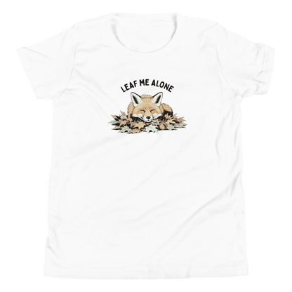 Leaf Me Alone (Fox) Youth T-Shirt